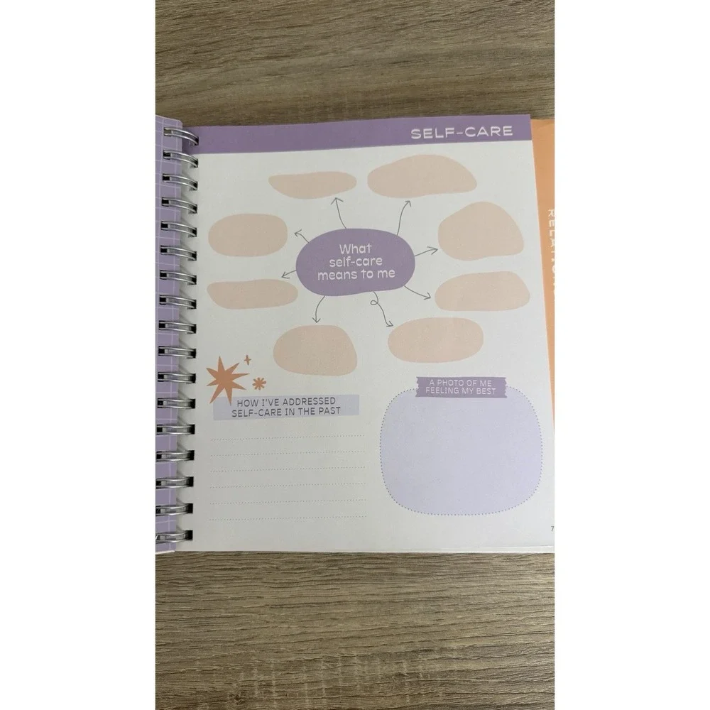 Studio Oh! Vision Board‎ Journal 7x8 Guided Workbook 128 Pages Spiral Hardcover